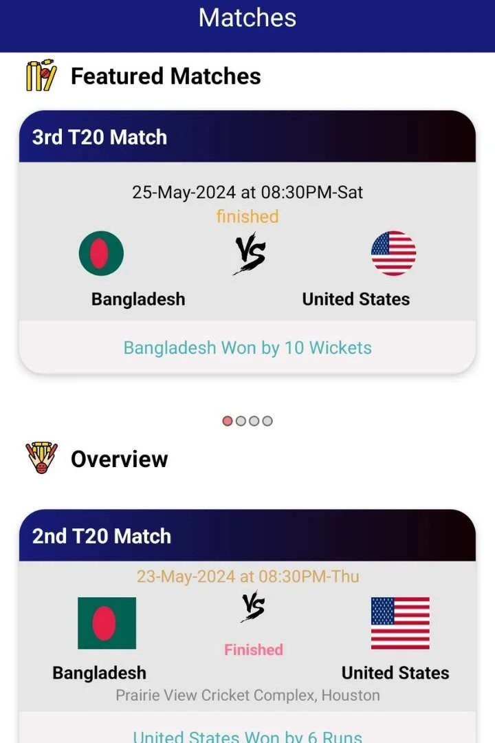 TouchCric app